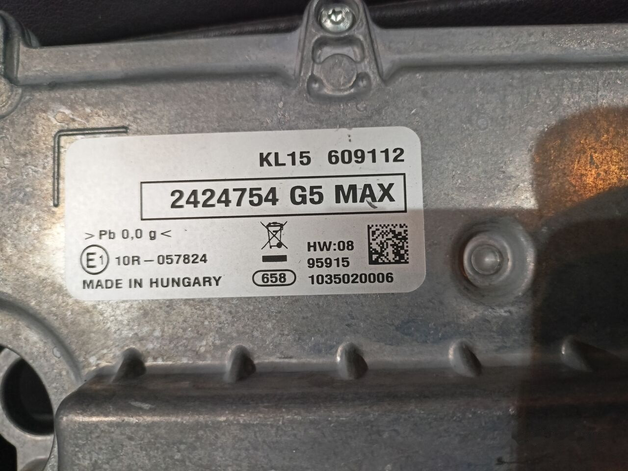 Sterownik skrzyni Man 2424754 G5 MAX MAN GRS 905R 2424754 G5 MAX truck - Transmission für LKW: das Bild 5 Sterownik skrzyni Man 2424754 G5 MAX MAN GRS 905R 2424754 G5 MAX truck - Transmission für LKW: das Bild 5