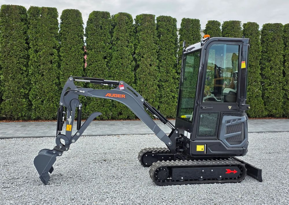 Minibagger, Zustand - NEU Kubota AUGER NM 18, SILNIK KUBOTA, 3 ŁYŻKI, MINIKOPARKA: das Bild 1