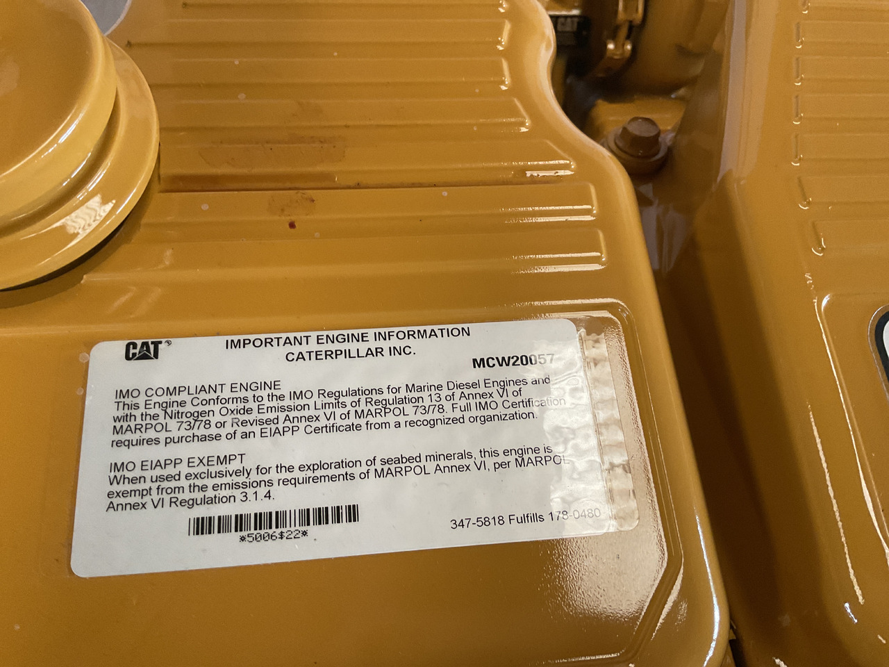 Caterpillar C15 Acert - Motor: das Bild 3 Caterpillar C15 Acert - Motor: das Bild 3