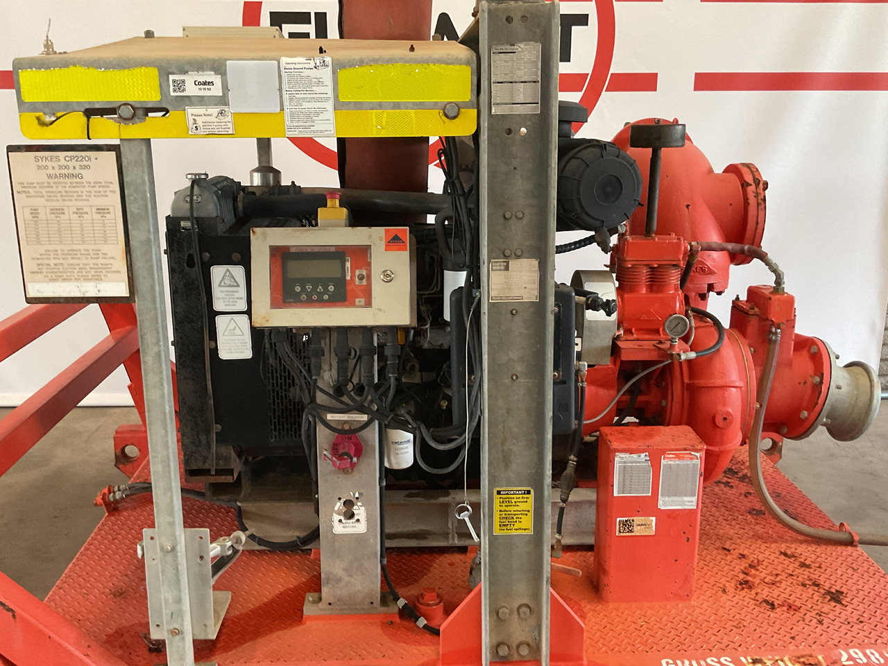 Sykes CP220i water pump, very complete. Perkins powered water pump. - Wasserpumpe: das Bild 3 Sykes CP220i water pump, very complete. Perkins powered water pump. - Wasserpumpe: das Bild 3