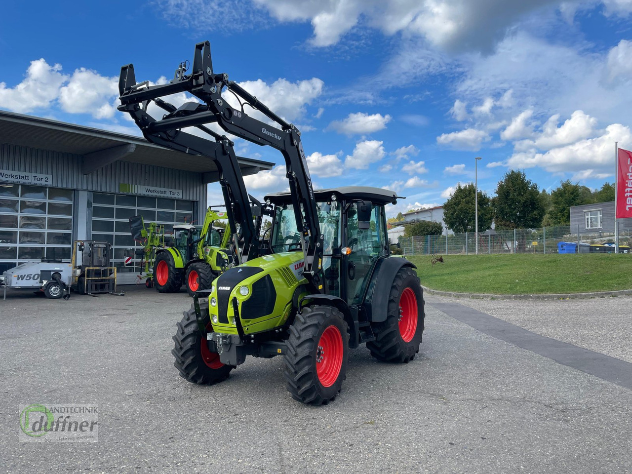 CLAAS Atos 220 C mit Quicke X3S Performance - Traktor: das Bild 2 CLAAS Atos 220 C mit Quicke X3S Performance - Traktor: das Bild 2