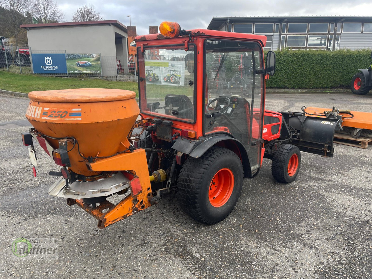 Hako Hakotrac 3000 DA - Kommunaltraktor: das Bild 4 Hako Hakotrac 3000 DA - Kommunaltraktor: das Bild 4