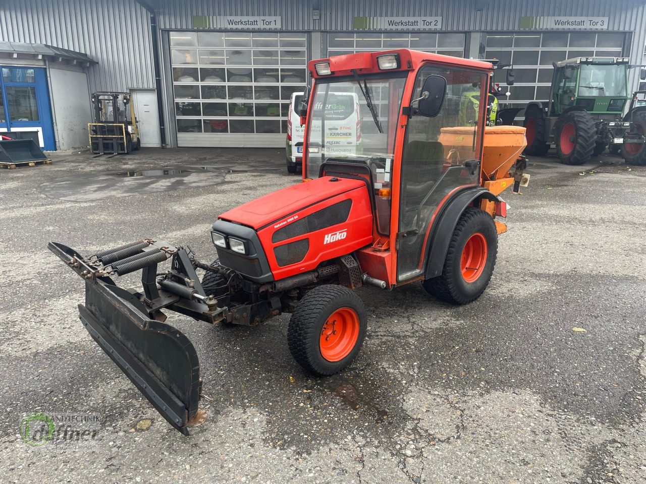 Hako Hakotrac 3000 DA - Kommunaltraktor: das Bild 2 Hako Hakotrac 3000 DA - Kommunaltraktor: das Bild 2