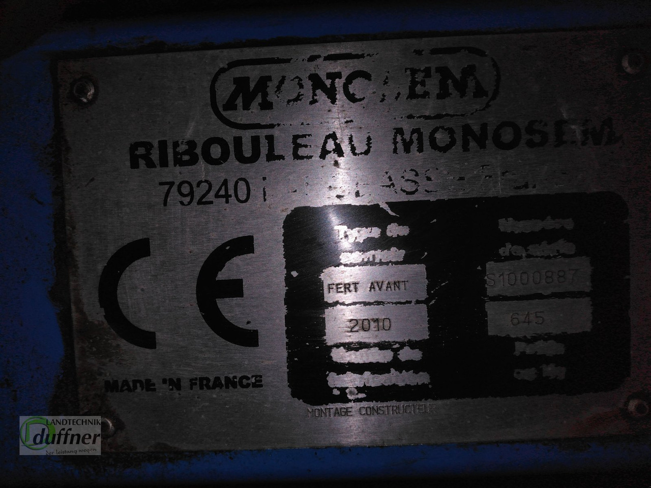 Monosem Fronttank Avant - Einzelkornsämaschine: das Bild 5 Monosem Fronttank Avant - Einzelkornsämaschine: das Bild 5