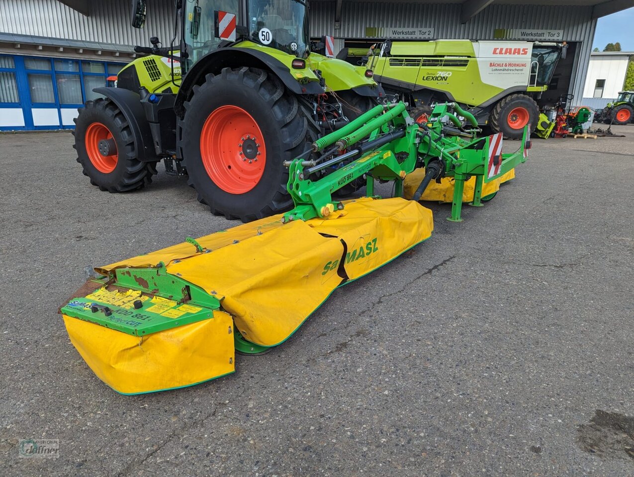 SaMASZ KDD 861 - Mähwerk: das Bild 2 SaMASZ KDD 861 - Mähwerk: das Bild 2