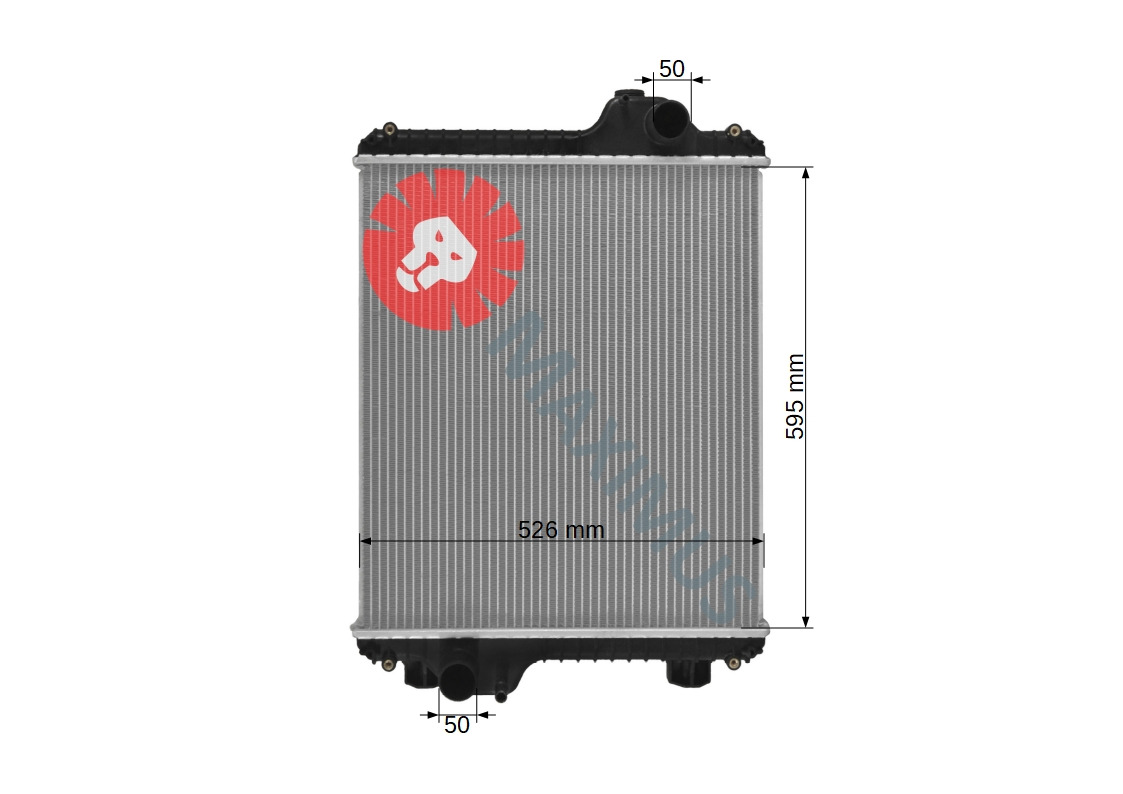 CASE NEW HOLLAND MXM140 , MXM155 , TM140 , TM155 - Kühler für Traktor: das Bild 2 CASE NEW HOLLAND MXM140 , MXM155 , TM140 , TM155 - Kühler für Traktor: das Bild 2