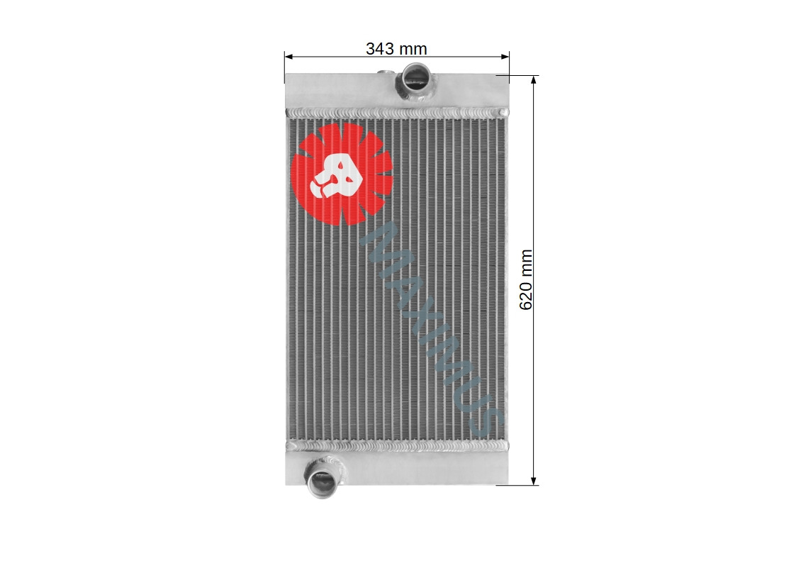 MANITOU MLT523 - Kühler für Teleskoplader: das Bild 3 MANITOU MLT523 - Kühler für Teleskoplader: das Bild 3