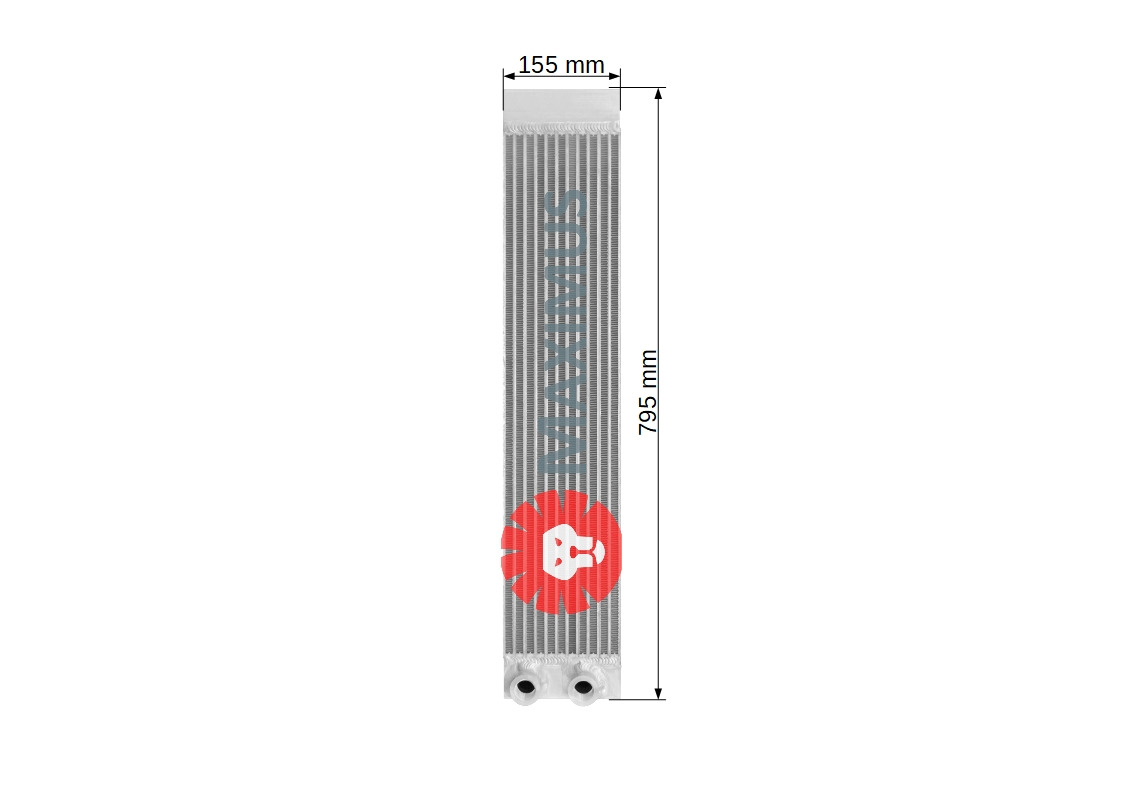 MANITOU MLT735 - Ölkühler für Teleskoplader: das Bild 2 MANITOU MLT735 - Ölkühler für Teleskoplader: das Bild 2