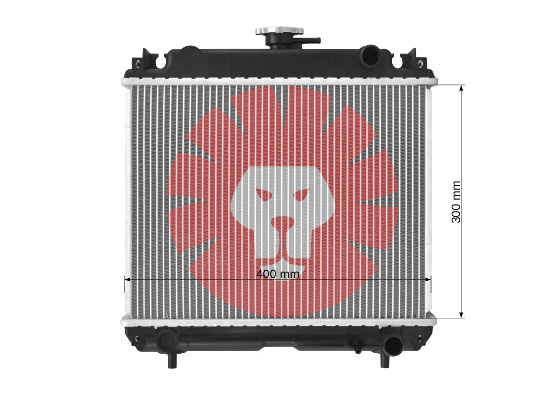 YANMAR F190 F210 F230 F250 - Kühler für Kleintraktor: das Bild 3 YANMAR F190 F210 F230 F250 - Kühler für Kleintraktor: das Bild 3