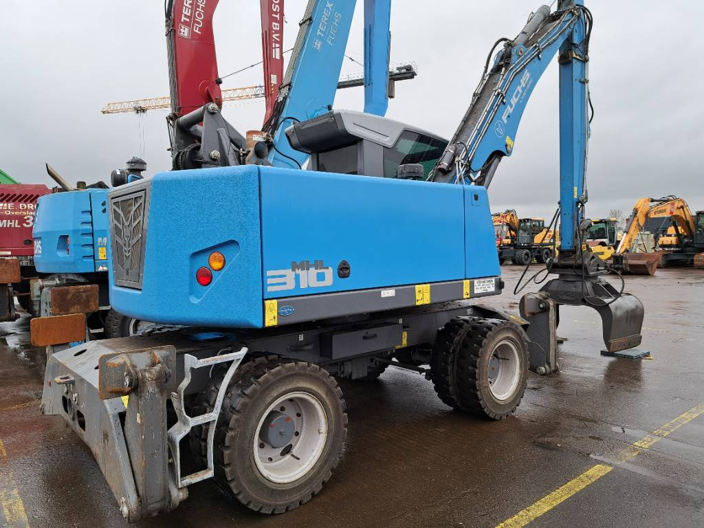 Fuchs MHL310F + Grapple - Umschlagbagger: das Bild 1 Fuchs MHL310F + Grapple - Umschlagbagger: das Bild 1