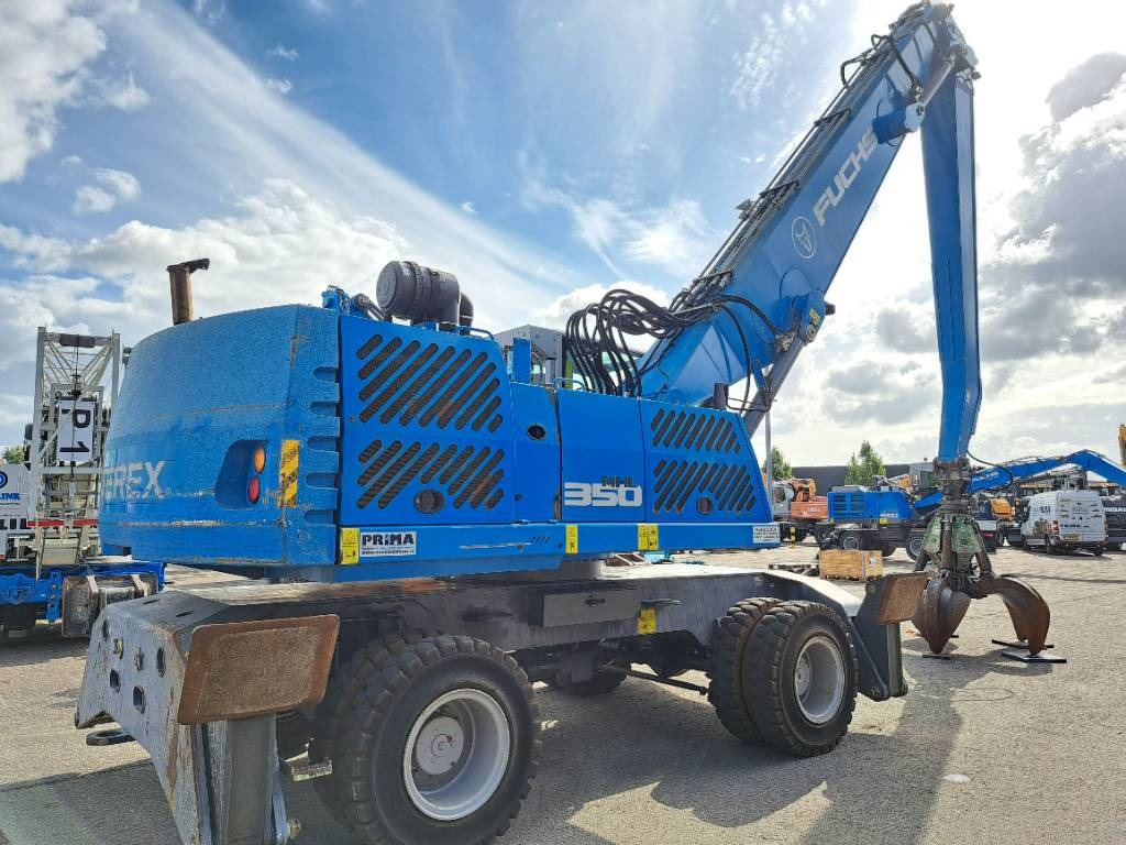 Fuchs MHL350E + Polyp - Umschlagbagger: das Bild 1 Fuchs MHL350E + Polyp - Umschlagbagger: das Bild 1