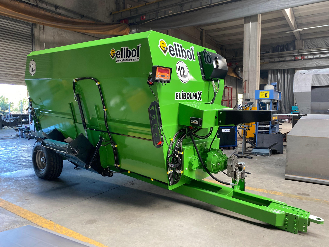 ELİBOL ELİBOLMIX 12M³ HORIZONTAL FEED MIXER - Futtermischwagen: das Bild 4 ELİBOL ELİBOLMIX 12M³ HORIZONTAL FEED MIXER - Futtermischwagen: das Bild 4