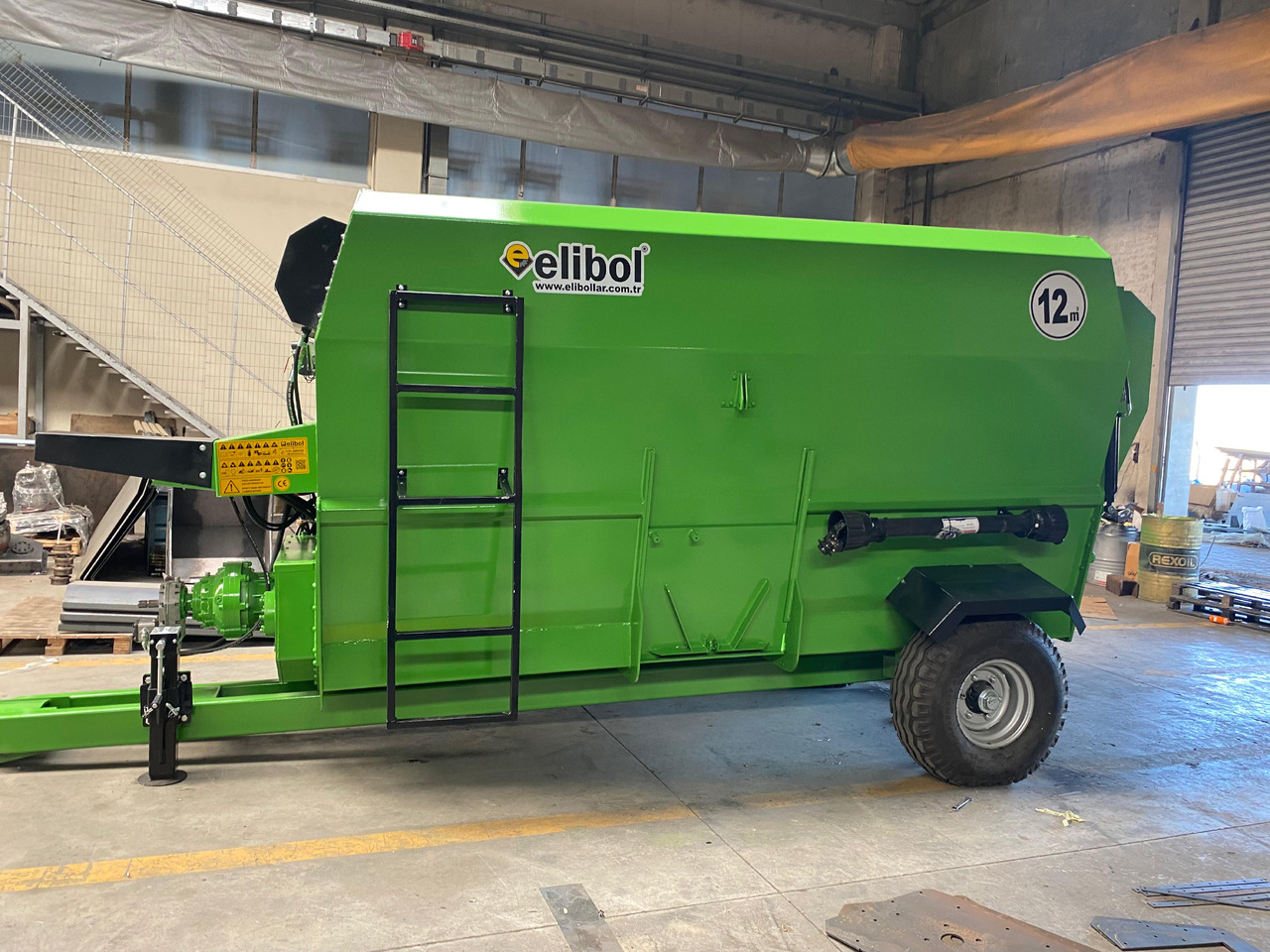 ELİBOL ELİBOLMIX 12M³ HORIZONTAL FEED MIXER - Futtermischwagen: das Bild 2 ELİBOL ELİBOLMIX 12M³ HORIZONTAL FEED MIXER - Futtermischwagen: das Bild 2