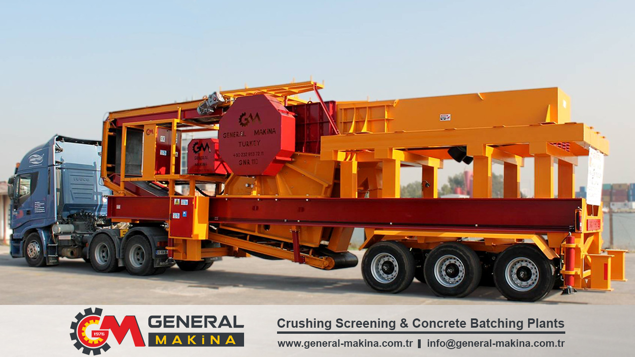 GENERAL MAKİNA Portable Hard Rock Crusher - Backenbrecher: das Bild 1 GENERAL MAKİNA Portable Hard Rock Crusher - Backenbrecher: das Bild 1