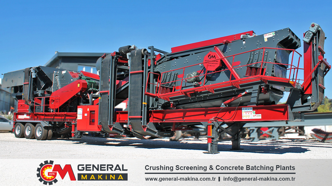 General Makina High Capacity Mobile Crusher Plant for Sale - Mobile Brechanlage: das Bild 2 General Makina High Capacity Mobile Crusher Plant for Sale - Mobile Brechanlage: das Bild 2