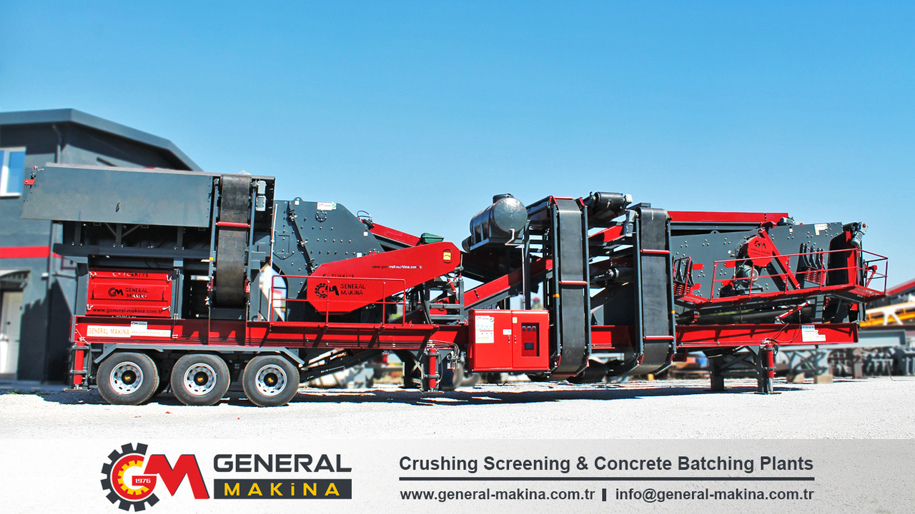 General Makina High Capacity Mobile Crusher Plant for Sale - Mobile Brechanlage: das Bild 1 General Makina High Capacity Mobile Crusher Plant for Sale - Mobile Brechanlage: das Bild 1