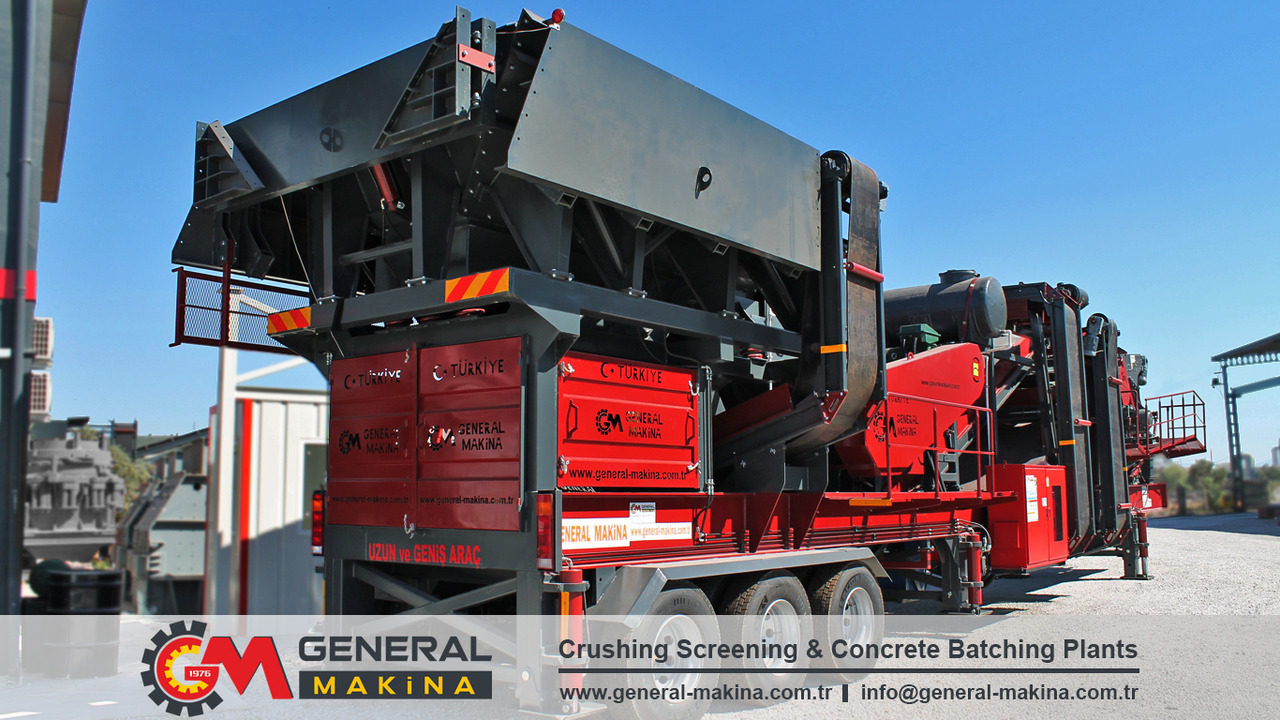General Makina High Capacity Mobile Crusher Plant for Sale - Mobile Brechanlage: das Bild 3 General Makina High Capacity Mobile Crusher Plant for Sale - Mobile Brechanlage: das Bild 3