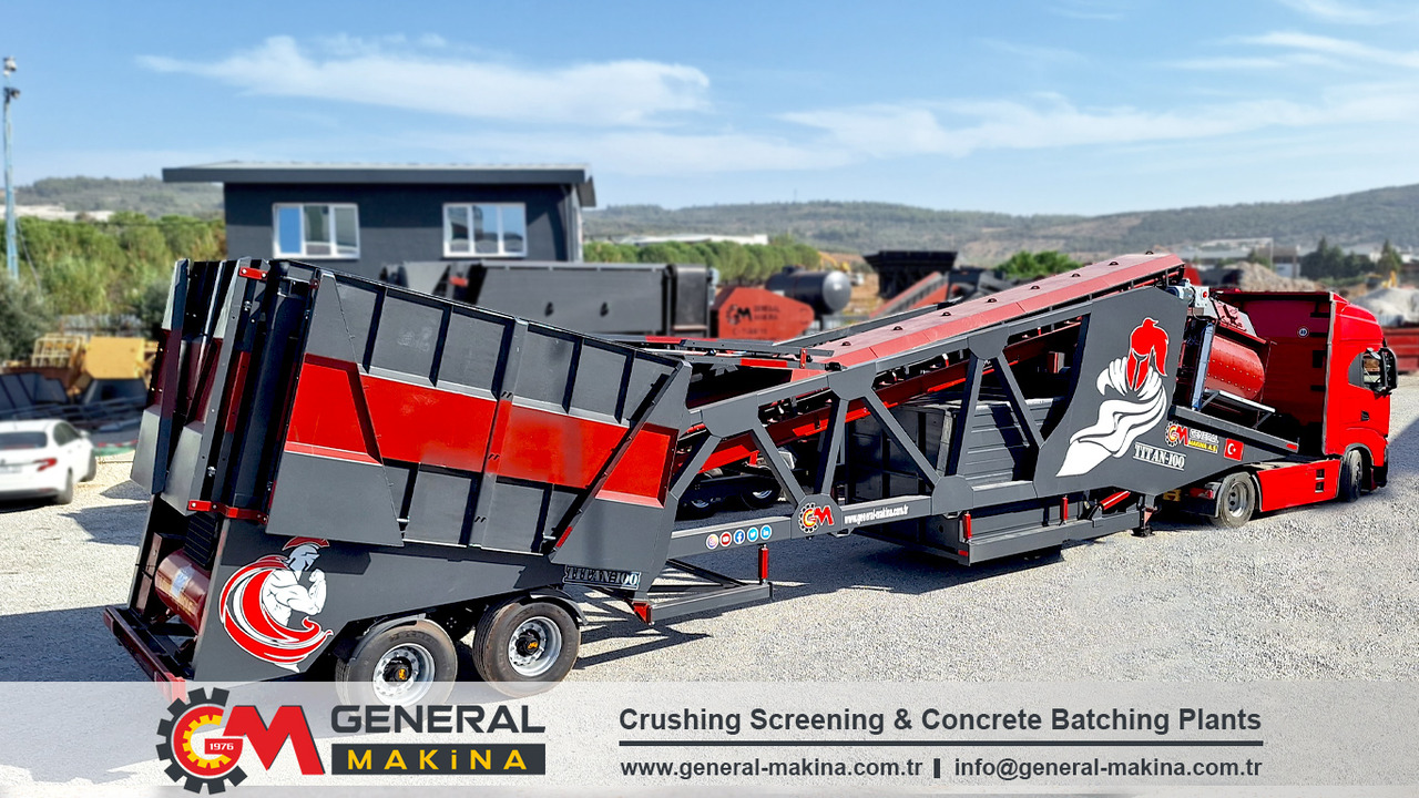 General Makina Titan 100 m3 Mobile Concrete Batching Plant - Betonmischanlage: das Bild 5 General Makina Titan 100 m3 Mobile Concrete Batching Plant - Betonmischanlage: das Bild 5