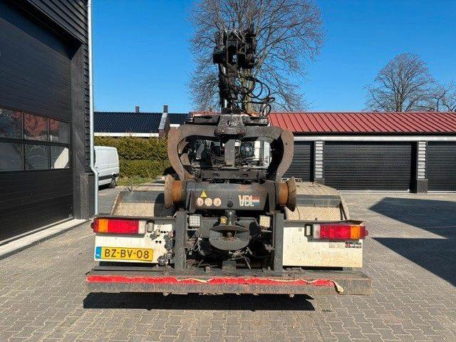 Abrollkipper, Autokran DAF FAS CF85.360 mit VDL Haak + HIAB 122 Kran: das Bild 8