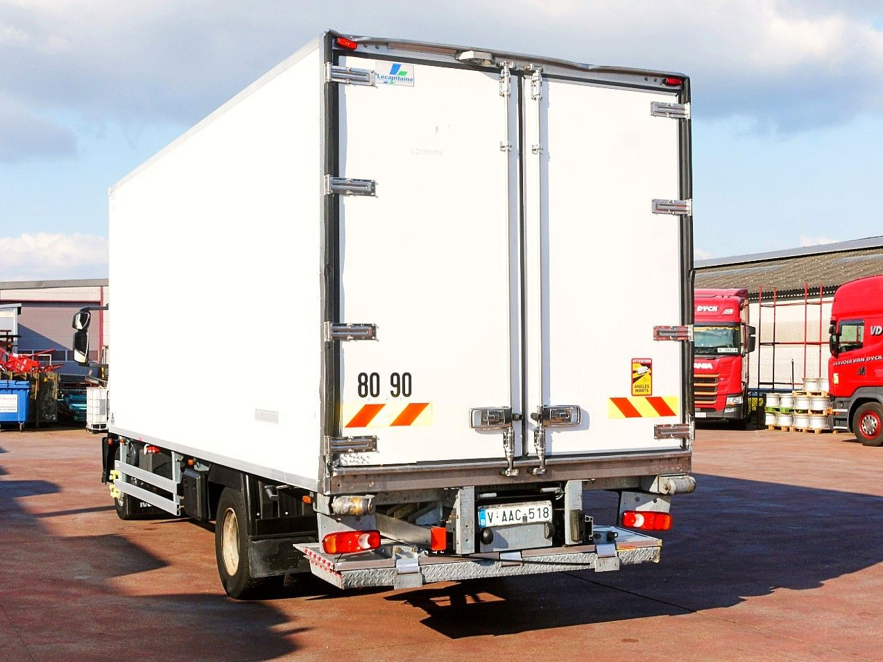 Kühlkoffer LKW Iveco 140E18 FLEISH KUHLKOFFER CARRIER SUPRA 550 LBW Iveco 140E18 FLEISH KUHLKOFFER CARRIER SUPRA 550 LBW: das Bild 7