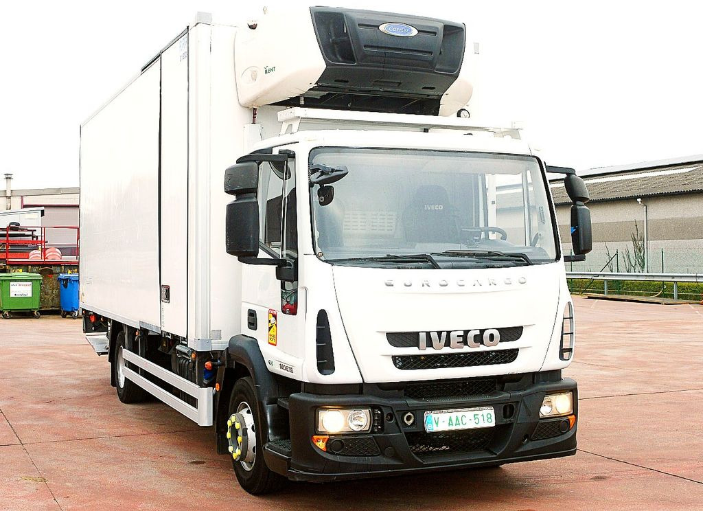 Kühlkoffer LKW Iveco 140E19 EUROCARGO KUHLKOFFER CARRIER SUPRA 1250MT: das Bild 1