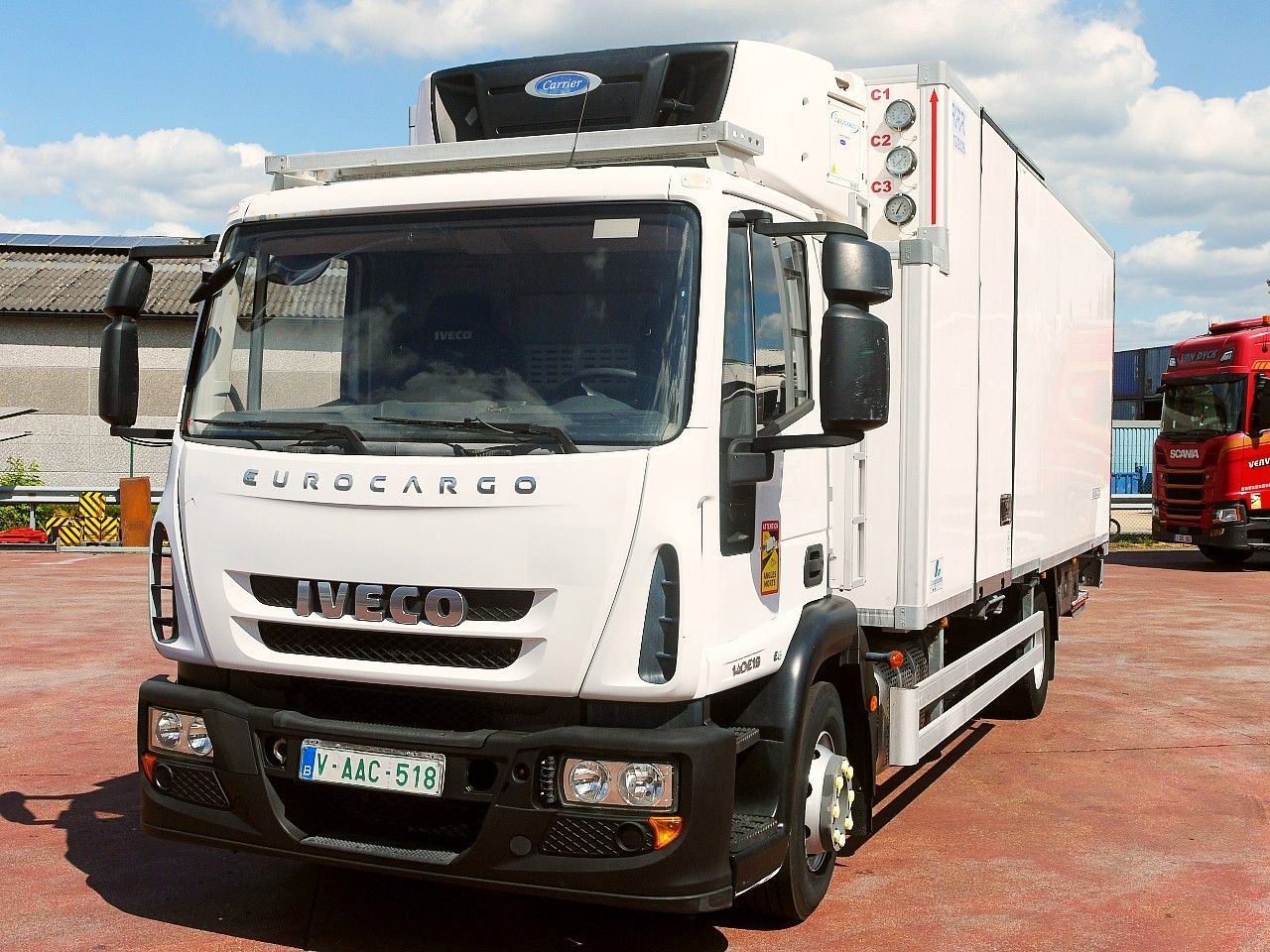Iveco 140E19 EUROCARGO KUHLKOFFER CARRIER SUPRA 1250MT - Kühlkoffer LKW: das Bild 4 Iveco 140E19 EUROCARGO KUHLKOFFER CARRIER SUPRA 1250MT - Kühlkoffer LKW: das Bild 4