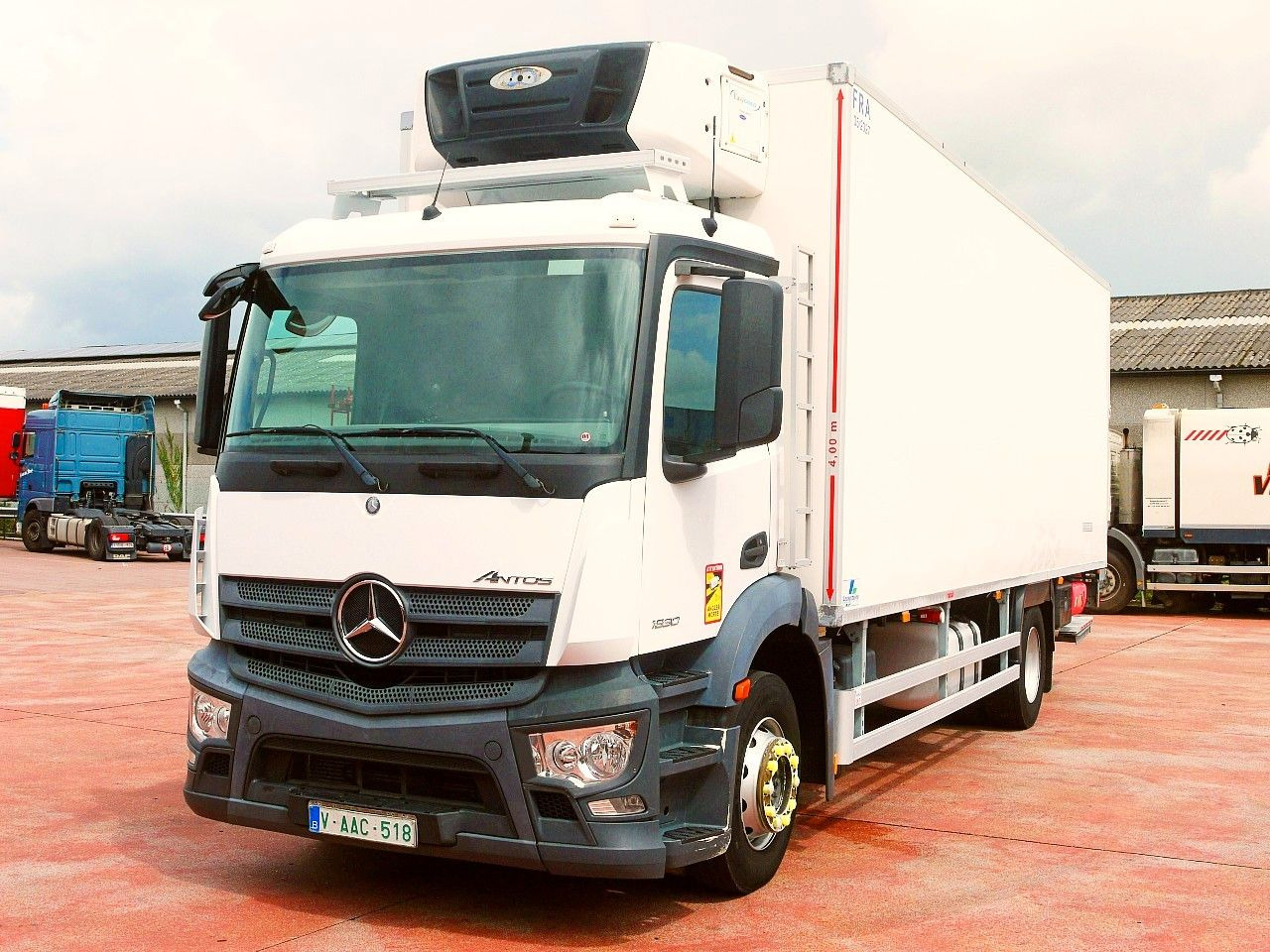 Mercedes-Benz 1830 ANTOS KUHLKOFFER CARRIER SUPRA 850 - Kühlkoffer LKW: das Bild 4 Mercedes-Benz 1830 ANTOS KUHLKOFFER CARRIER SUPRA 850 - Kühlkoffer LKW: das Bild 4
