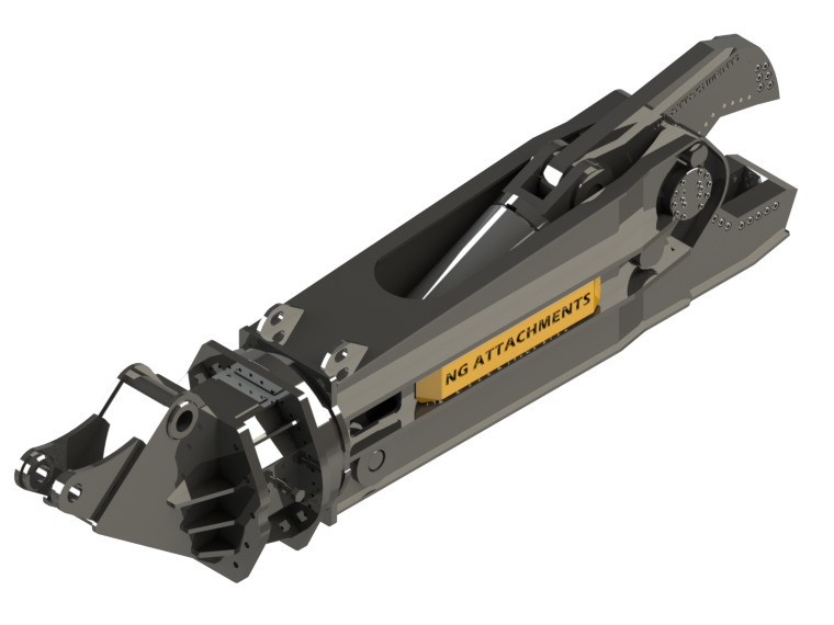 HYDRAULIC SCRAP SHEARS - NG ATTACHMENTS - Hydraulikhammer für Bagger: das Bild 2 HYDRAULIC SCRAP SHEARS - NG ATTACHMENTS - Hydraulikhammer für Bagger: das Bild 2