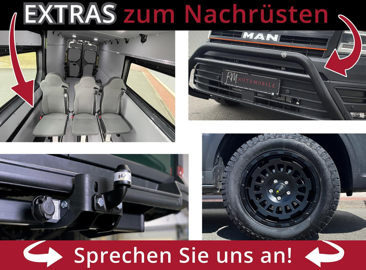 Kastenwagen, Transporter mit Doppelkabine MAN TGE 3.200 L3H2 MIXTO 4x4 Individual S ACC STHZ: das Bild 39