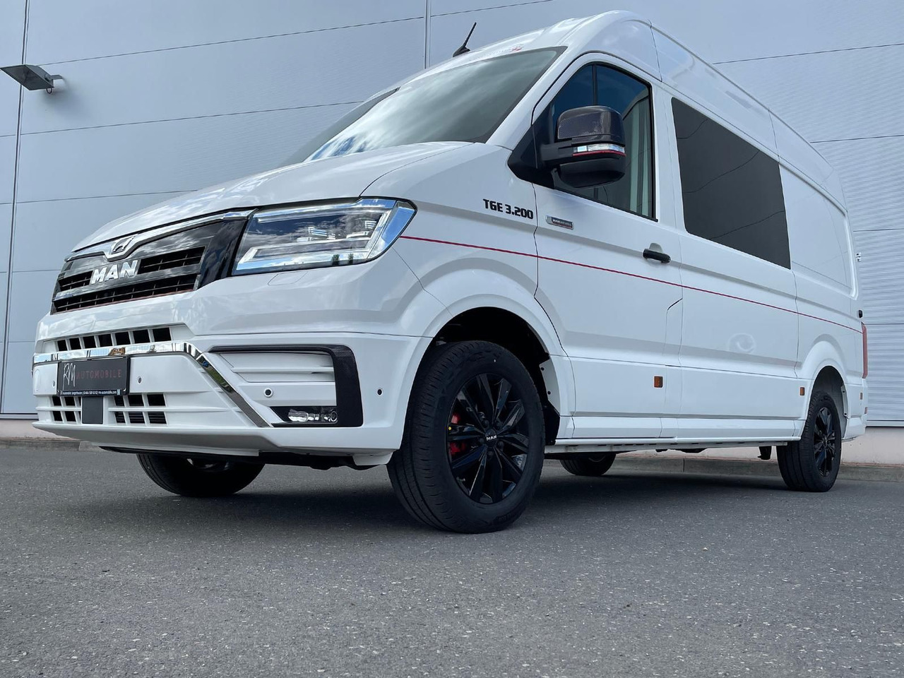 Kastenwagen, Transporter mit Doppelkabine MAN TGE 3.200 L3H3 MIXTO 4x4 Individual S ACC STHZ: das Bild 27
