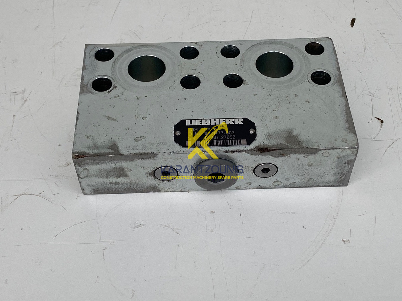 Liebherr Dämpfungsventil ID-Nr.10121777. P924 COMP, P926, R926, R916, R922, R924 COMP, R924, R926 COMP, R926, R930, R936, R946, R950 T, R960 T. #DÄ27652# - Schwenkmotor für Bagger: das Bild 1 Liebherr Dämpfungsventil ID-Nr.10121777. P924 COMP, P926, R926, R916, R922, R924 COMP, R924, R926 COMP, R926, R930, R936, R946, R950 T, R960 T. #DÄ27652# - Schwenkmotor für Bagger: das Bild 1