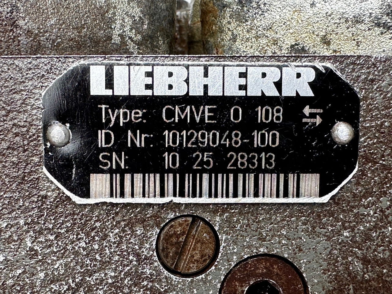 Hydraulikmotor für Baumaschine Liebherr Hydraulikeinbaumotor CMVE O 108.  ID-Nr.10118562 - ID-Nr.10132610 - ID-Nr.10129048. LOS1916, LOS916, LOS926, R906, R916, R918, R920, R922, R924, R926COMP, R926, R936. #28313#: das Bild 14