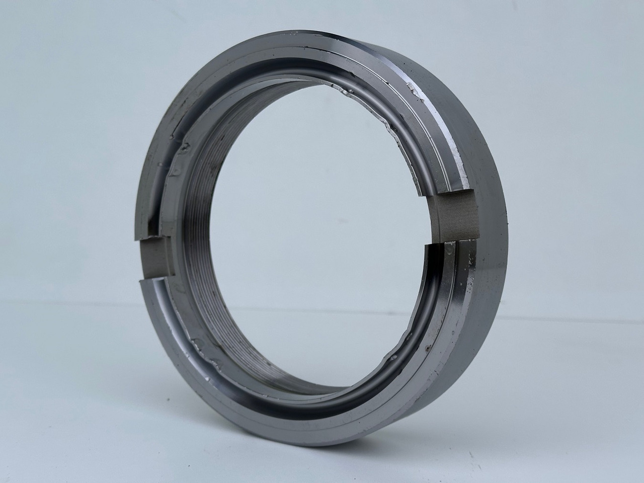 Liebherr Original Nutmutter ID-Nr.9443117 - ID-Nr.944311703. LH110,A974,LOS974,P974,P976,R974,R976,R980,P994,P995,R944,R995. #944311703.30.12.02# - Schwenkmotor für Baumaschine: das Bild 3 Liebherr Original Nutmutter ID-Nr.9443117 - ID-Nr.944311703. LH110,A974,LOS974,P974,P976,R974,R976,R980,P994,P995,R944,R995. #944311703.30.12.02# - Schwenkmotor für Baumaschine: das Bild 3