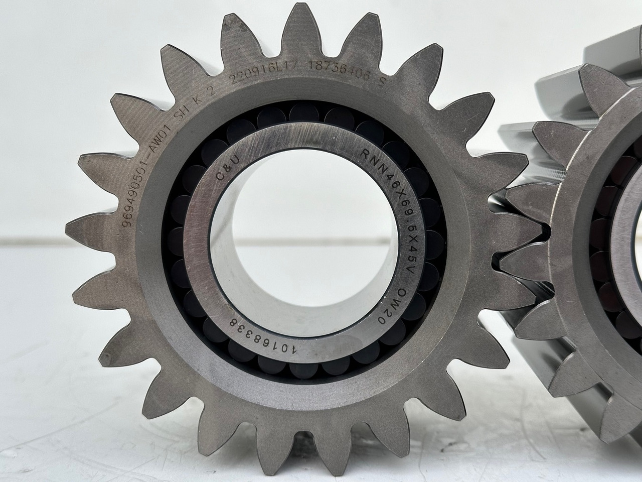 Fahrantrieb für Kettenbagger Liebherr Planetenrad mit Zylinderrollenlager ID-Nr.969490401-ID-Nr.10168338. FAT355P076-FAT355P077-FAT355P120.  LH26,LH30C,LH40C,ER934,LO1916,LO1926,LOS916,LOS926,R906,R906 PROTO,R916,R920,R922,R924,R: das Bild 9