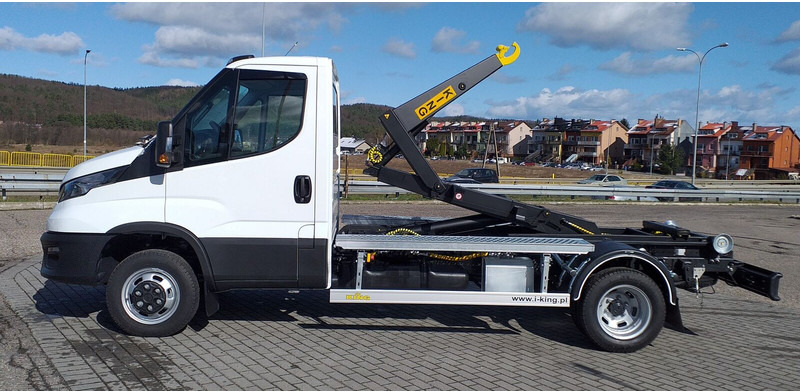 Iveco 50C18 + KING HZ-4R Hakowiec / Hooklift / Abrollkipper - Abrollkipper: das Bild 2 Iveco 50C18 + KING HZ-4R Hakowiec / Hooklift / Abrollkipper - Abrollkipper: das Bild 2