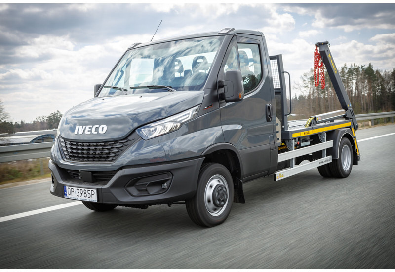 Iveco Daily 70C18 + KING Bramowiec / Skiploader / Absetzkipper - Absetzkipper: das Bild 2 Iveco Daily 70C18 + KING Bramowiec / Skiploader / Absetzkipper - Absetzkipper: das Bild 2