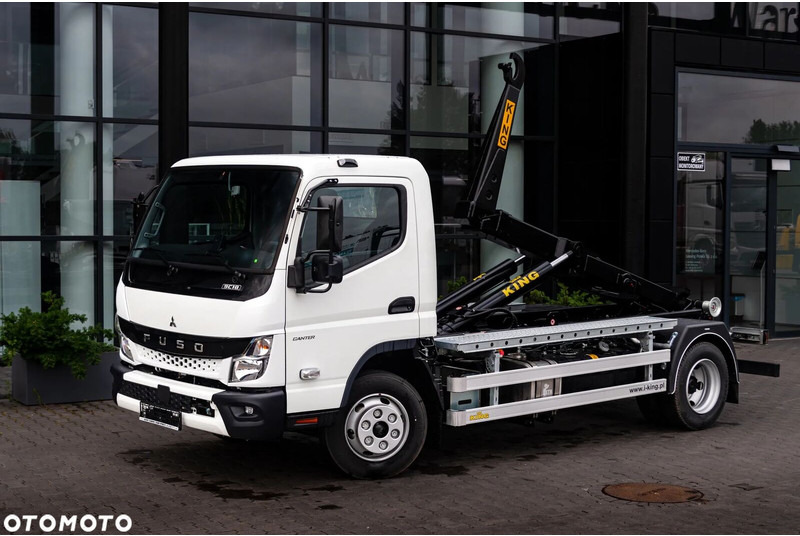 Mitsubishi Fuso 9C18 + KING HZ6R Hooklift - Abrollkipper: das Bild 2 Mitsubishi Fuso 9C18 + KING HZ6R Hooklift - Abrollkipper: das Bild 2