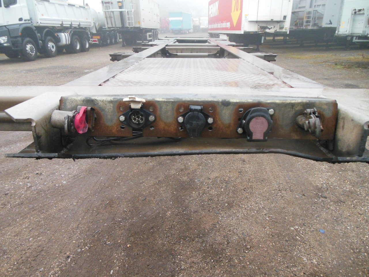 Container/ Wechselfahrgestell Auflieger Fliegl SDS 380 GOOSENECK, BPW: das Bild 18