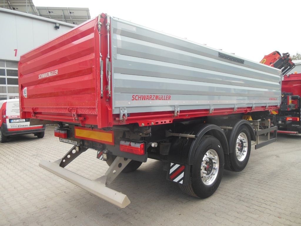 Kipper, Autokran Scania R 580,8X4,KIPPER,BORDMATIC,PALFINGER PK 19.001: das Bild 28