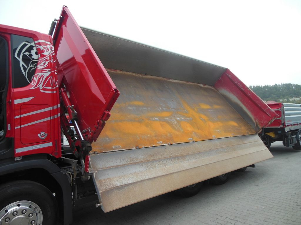 Kipper, Autokran Scania R 580,8X4,KIPPER,BORDMATIC,PALFINGER PK 19.001: das Bild 12