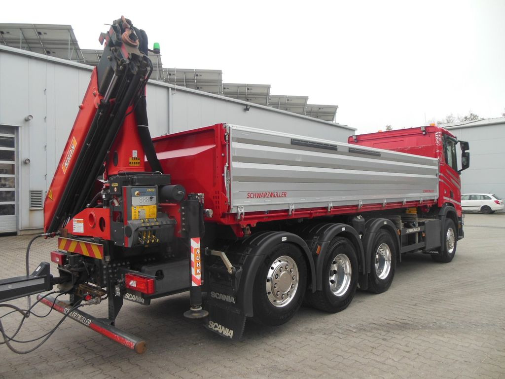 Scania R 580,8X4,KIPPER,BORDMATIC,PALFINGER PK 19.001 - Kipper, Autokran: das Bild 3 Scania R 580,8X4,KIPPER,BORDMATIC,PALFINGER PK 19.001 - Kipper, Autokran: das Bild 3
