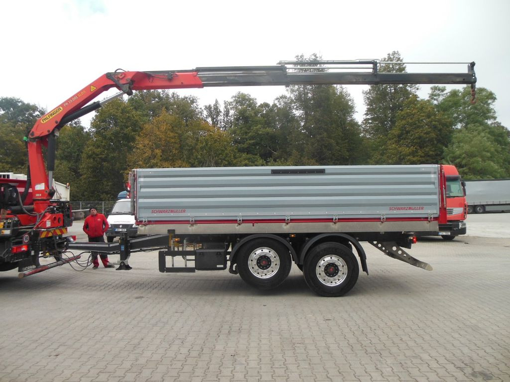 Kipper, Autokran Scania R 580,8X4,KIPPER,BORDMATIC,PALFINGER PK 19.001: das Bild 17
