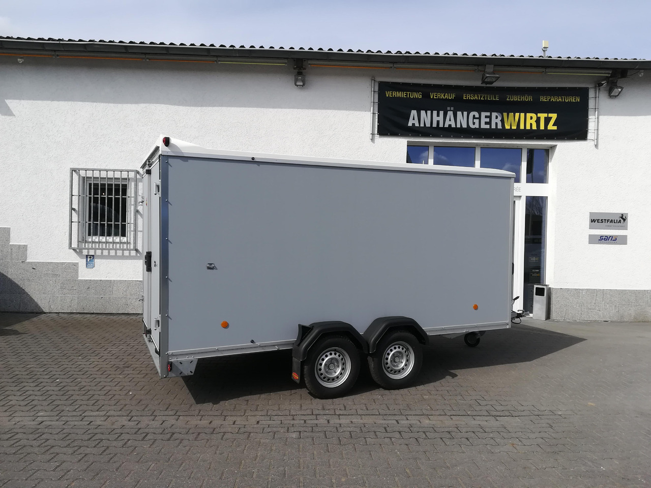 Böckmann Koffer KT 4018/27 M grau 400x185x182cm (XL) 2700kg - Koffer Anhänger: das Bild 4 Böckmann Koffer KT 4018/27 M grau 400x185x182cm (XL) 2700kg - Koffer Anhänger: das Bild 4