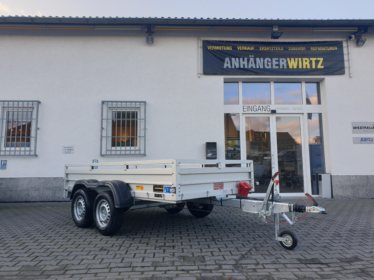 PKW Anhänger Koch Aluline 7.20 150.300.20 Hobbyline 300x150x44cm (M) 2000kg - Pritschenanhänger/ Plattformanhänger: das Bild 3 PKW Anhänger Koch Aluline 7.20 150.300.20 Hobbyline 300x150x44cm (M) 2000kg - Pritschenanhänger/ Plattformanhänger: das Bild 3