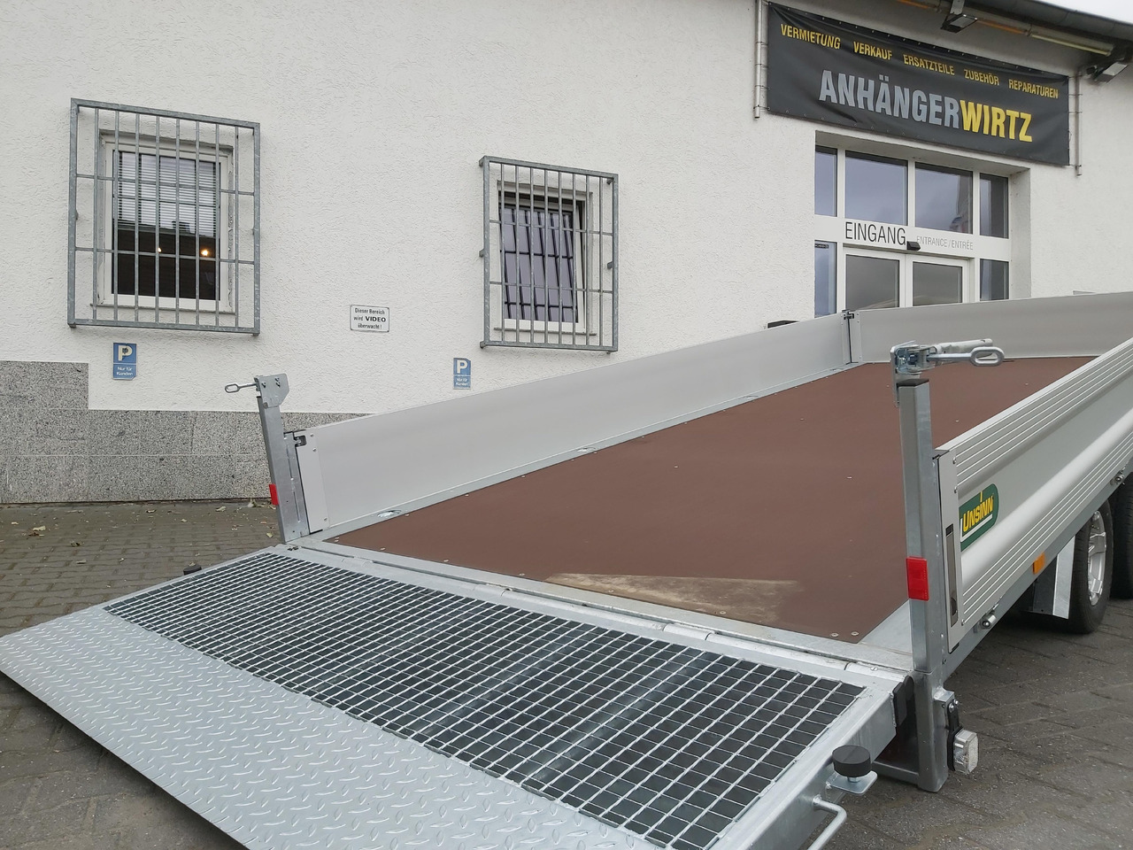 Unsinn Maschinentransporter PKL 3042-10-2040 426x204x350cm easyload Alufelgen 3000kg - Pritschenanhänger/ Plattformanhänger: das Bild 3 Unsinn Maschinentransporter PKL 3042-10-2040 426x204x350cm easyload Alufelgen 3000kg - Pritschenanhänger/ Plattformanhänger: das Bild 3