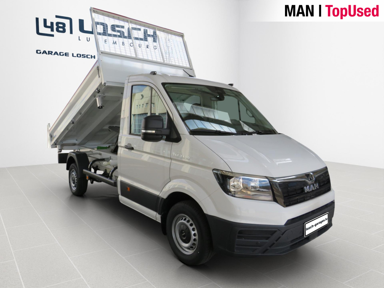 Kipper Transporter, Zustand - NEU MAN TGE 3.140 4X2F L3 SB EK JPM Dreiseitenkipper: das Bild 12