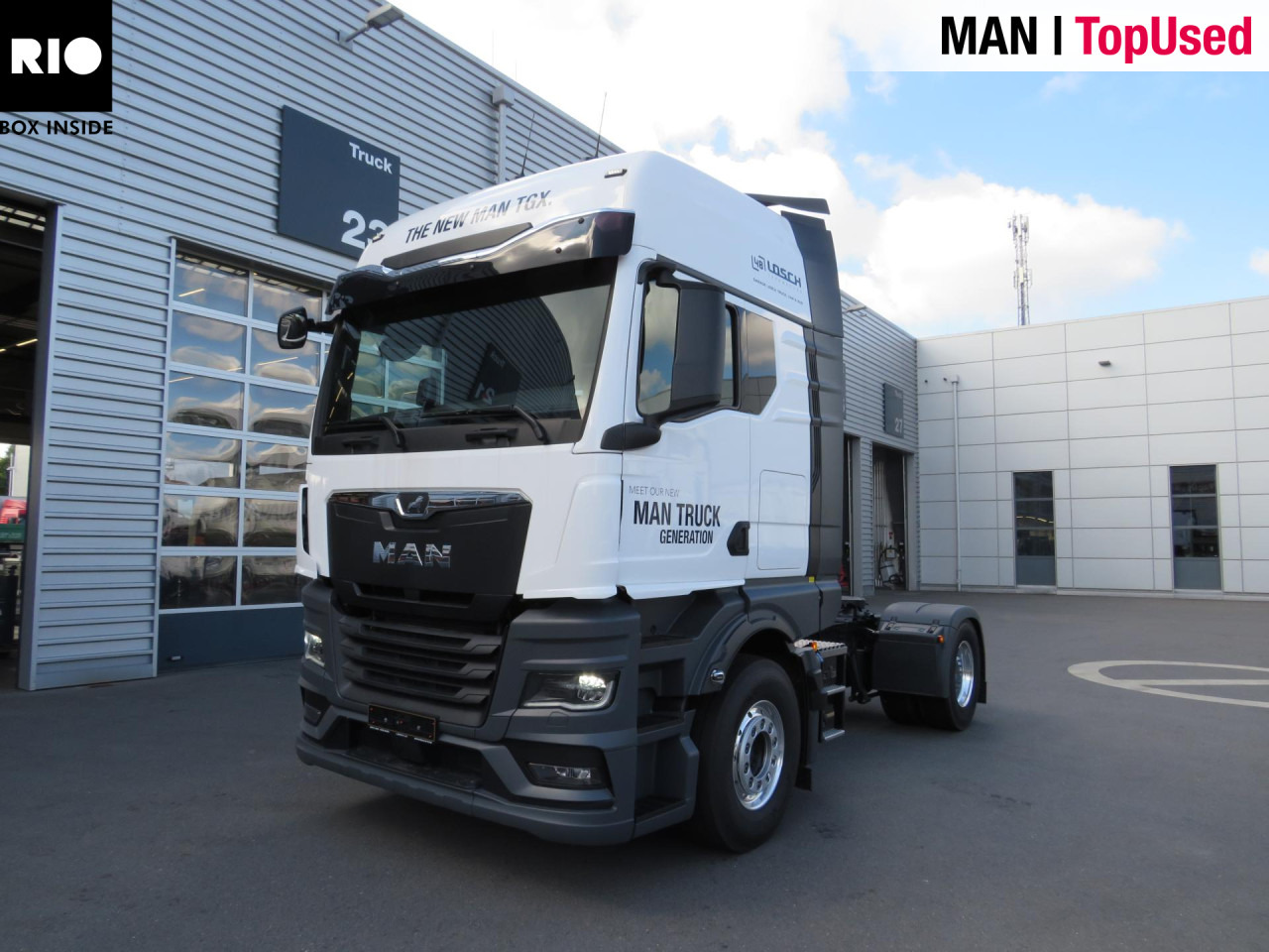 MAN TGX 18.520 4x2 LL SA Kipphydraulik ADR Retarder ZV - Sattelzugmaschine: das Bild 1 MAN TGX 18.520 4x2 LL SA Kipphydraulik ADR Retarder ZV - Sattelzugmaschine: das Bild 1