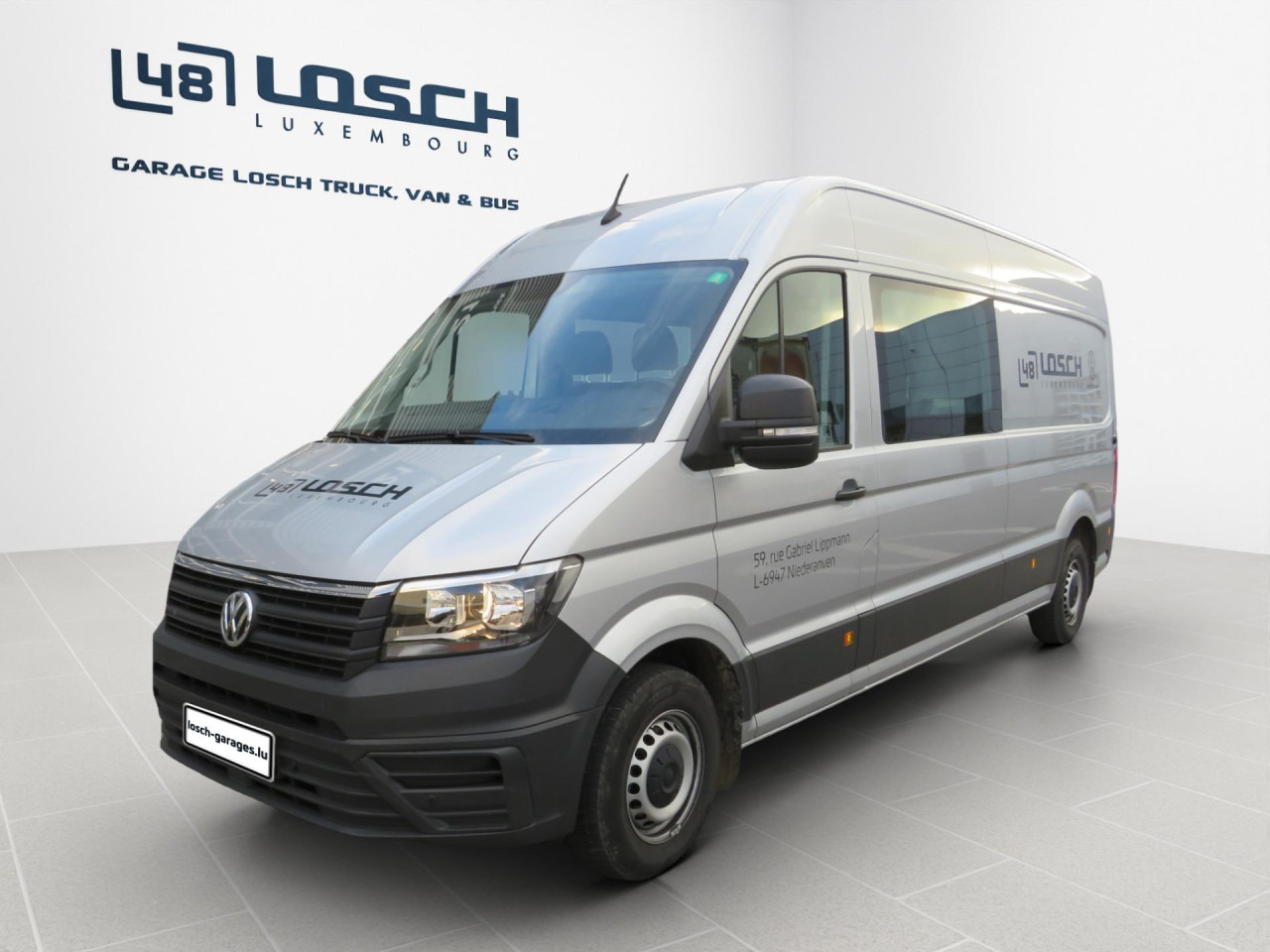 VOLKSWAGEN Crafter 35 L4H3 Doka Kasten Klima AHK Navi ZV - Kastenwagen, Transporter mit Doppelkabine: das Bild 1 VOLKSWAGEN Crafter 35 L4H3 Doka Kasten Klima AHK Navi ZV - Kastenwagen, Transporter mit Doppelkabine: das Bild 1
