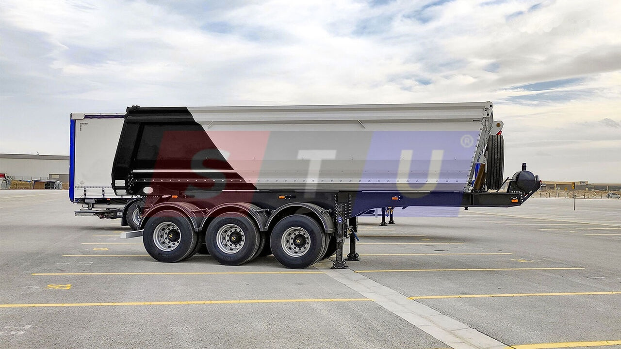 STU 3 AXLE TIPPER TRAILER / 3 ESSİEUX REMORQUE BENNE - Kipper Auflieger: das Bild 4 STU 3 AXLE TIPPER TRAILER / 3 ESSİEUX REMORQUE BENNE - Kipper Auflieger: das Bild 4