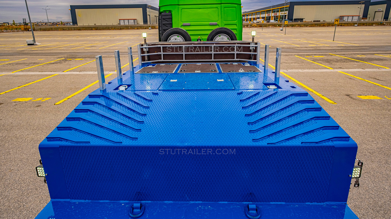 Tieflader Auflieger, Zustand - NEU STU 5 Axle Hydraulic Steering Extendable Low Laoder: das Bild 18 Tieflader Auflieger, Zustand - NEU STU 5 Axle Hydraulic Steering Extendable Low Laoder: das Bild 18